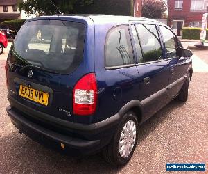 2005 VAUXHALL ZAFIRA AUTOMATIC 1.8 