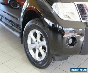 2014 Nissan Navara D40 S7 ST Black Manual M Utility