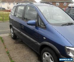 2003 VAUXHALL ZAFIRA COMFORT 16V BLUE for Sale