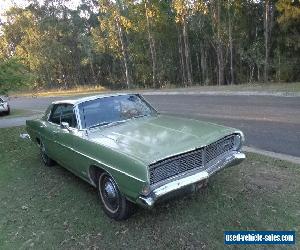 1968 FORD LTD 4 DOOR HARDTOP 390 AUTO 9" 1 OWNER CA CAR ONLY 81,000 A/C GALAXIE 