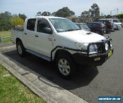 2011 Toyota Hilux KUN26R MY12 SR (4x4) White Manual 5sp M Dual Cab Pick-up for Sale