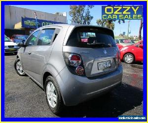 2012 Holden Barina TM MY13 CD Grey Manual 5sp M Hatchback