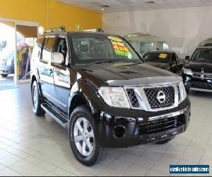 2012 Nissan Pathfinder R51 MY10 ST-L Black Manual M Wagon