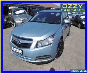 2010 Holden Cruze JG CD Blue Manual 5sp M Sedan