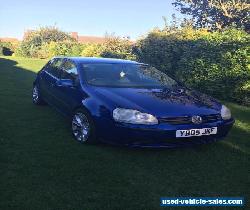 2005 VOLKSWAGEN GOLF MK5 1.9 TDI SE BLUE for Sale