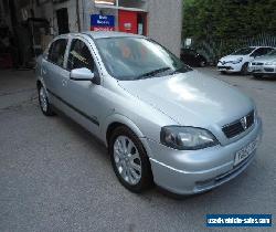 2002 VAUXHALL ASTRA SXI 16V SILVER for Sale