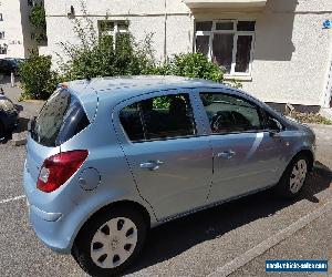 2009 VAUXHALL CORSA CLUB A/C BLUE 1.4 PETROL MANUAL MOT 05/2017