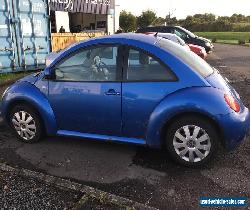 2002 VOLKSWAGEN BEETLE BLUE,2.0 PETROL,SPARES OR REPAIR,PROJECT for Sale