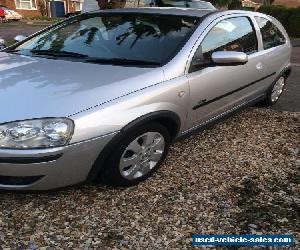 2006 VAUXHALL CORSA SXI +16V SILVER 48500 MILES 