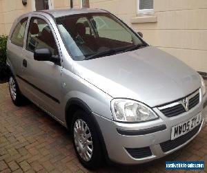 2005 VAUXHALL CORSA LIFE TWINPORT SILVER