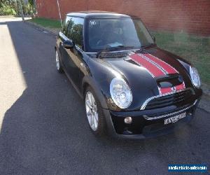 2003 Mini Cooper R53 S Black Manual 6sp M Hatchback for Sale