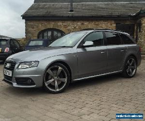 A4 2.0 TDI S LINE 170 BLACK EDITION AVANT SAT NAV MULTI MEDIA DVD 19" ROTAS B&O