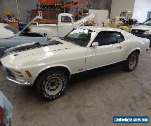 1970 MUSTANG GENUINE MACH 1 - FAST BACK - SPORTS ROOF - NO RESERVE