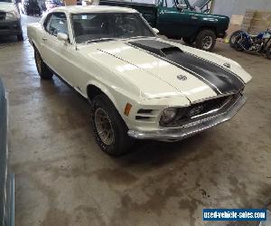 1970 MUSTANG GENUINE MACH 1 - FAST BACK - SPORTS ROOF - NO RESERVE