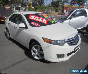 2011 Honda Accord 10 MY11 Euro Pearl White Automatic 5sp A Sedan