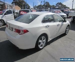 2011 Honda Accord 10 MY11 Euro Pearl White Automatic 5sp A Sedan