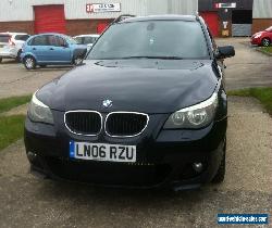 L@@K 2006 BMW 520D M SPORT TOURING BLACK,SPARES OR REPAIRS.DRIVE AWAY,NO RESERVE for Sale