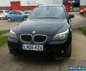 L@@K 2006 BMW 520D M SPORT TOURING BLACK,SPARES OR REPAIRS.DRIVE AWAY,NO RESERVE