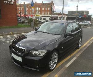 2006 BMW 325I M SPORT TOURING AUTO BLACK