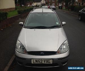 2002 FORD FOCUS LX TDCI SILVER