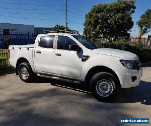 2012 Ford Ranger PX XL 2.2 HI-Rider (4x2) White Automatic 6sp A