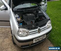 2003 VOLKSWAGEN GOLF MK4 E  1.9 SDI SILVER 5 speed for Sale