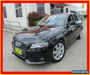 2010 Audi A4 B8 8K MY10 Black Automatic A Sedan