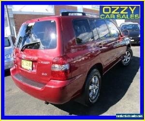 2004 Toyota Kluger MCU28R CVX (4x4) Burgundy Automatic 5sp A Wagon