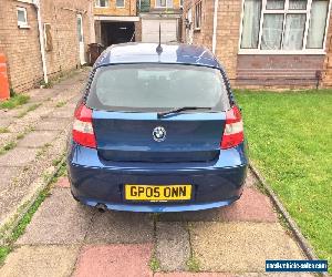 2005 BMW 116I SE BLUE