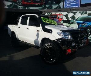 2006 Toyota Hilux KUN26R SR5 (4x4) White Manual 5sp M Dual Cab Chassis