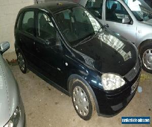 2005 VAUXHALL CORSA DESIGN 16V TWINPORT BLACK SPARES OR REPAIR