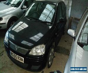 2005 VAUXHALL CORSA DESIGN 16V TWINPORT BLACK SPARES OR REPAIR