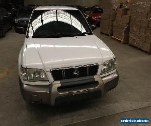 subaru forester 2001 MY02 2.0L AWD 5spd manual station wagon  AS TRADED IN SALE