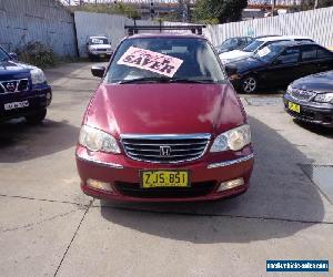 2000 Honda Odyssey (7 Seat) Red Automatic 4sp A Wagon