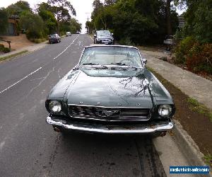 Ford Mustang 66 convertible c code 289 V8 auto  