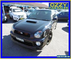 2002 Subaru Impreza MY02 WRX (AWD) Black Manual 5sp M Hatchback