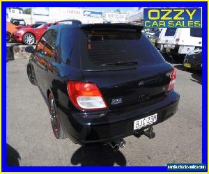 2002 Subaru Impreza MY02 WRX (AWD) Black Manual 5sp M Hatchback