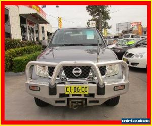 2011 Nissan Navara D40 ST Grey Automatic 5sp A 4D UTILITY