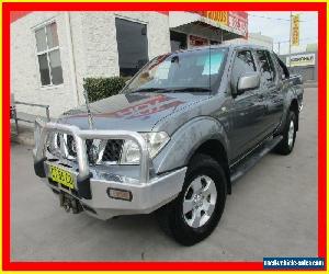 2011 Nissan Navara D40 ST Grey Automatic 5sp A 4D UTILITY