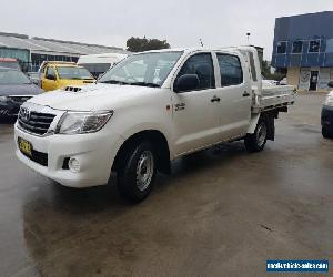 2012 Toyota Hilux KUN16R MY12 SR White Manual 5sp M