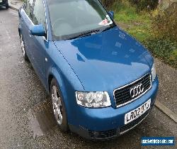 2002 AUDI A4 SPORT BLUE spares or repair for Sale