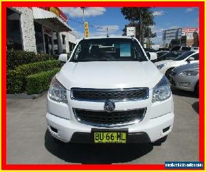 2013 Holden Colorado RG MY13 LX White Automatic A 4D CAB CHASSIS