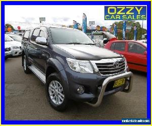 2012 Toyota Hilux GGN25R MY12 SR5 (4x4) Graphite Automatic 5sp A