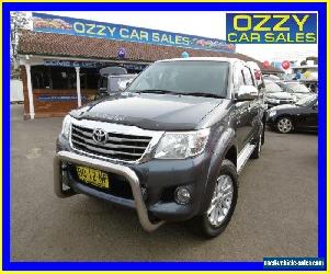 2012 Toyota Hilux GGN25R MY12 SR5 (4x4) Graphite Automatic 5sp A