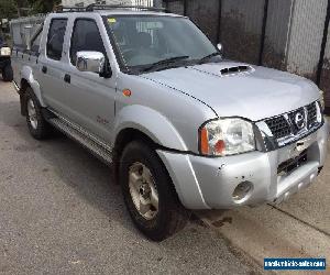 2011 NISSAN NAVARA D22 DUAL CAB 4X4 ST-R 2.5L TURBO DIESEL M LIGHT DAMAGE DRIVES