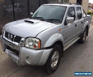 2011 NISSAN NAVARA D22 DUAL CAB 4X4 ST-R 2.5L TURBO DIESEL M LIGHT DAMAGE DRIVES