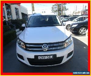 2013 Volkswagen Tiguan 5N MY14 118TSI White Manual 6sp M Wagon