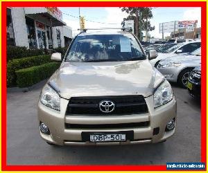 2009 Toyota RAV4 ACA33R MY09 CV Gold Automatic 4sp A Wagon