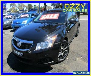 2012 Holden Cruze JH MY12 CD Black Automatic 6sp A Sedan