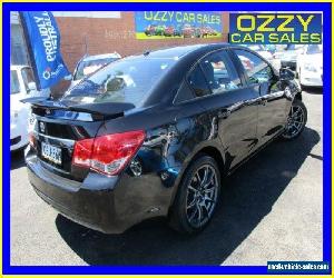 2012 Holden Cruze JH MY12 CD Black Automatic 6sp A Sedan